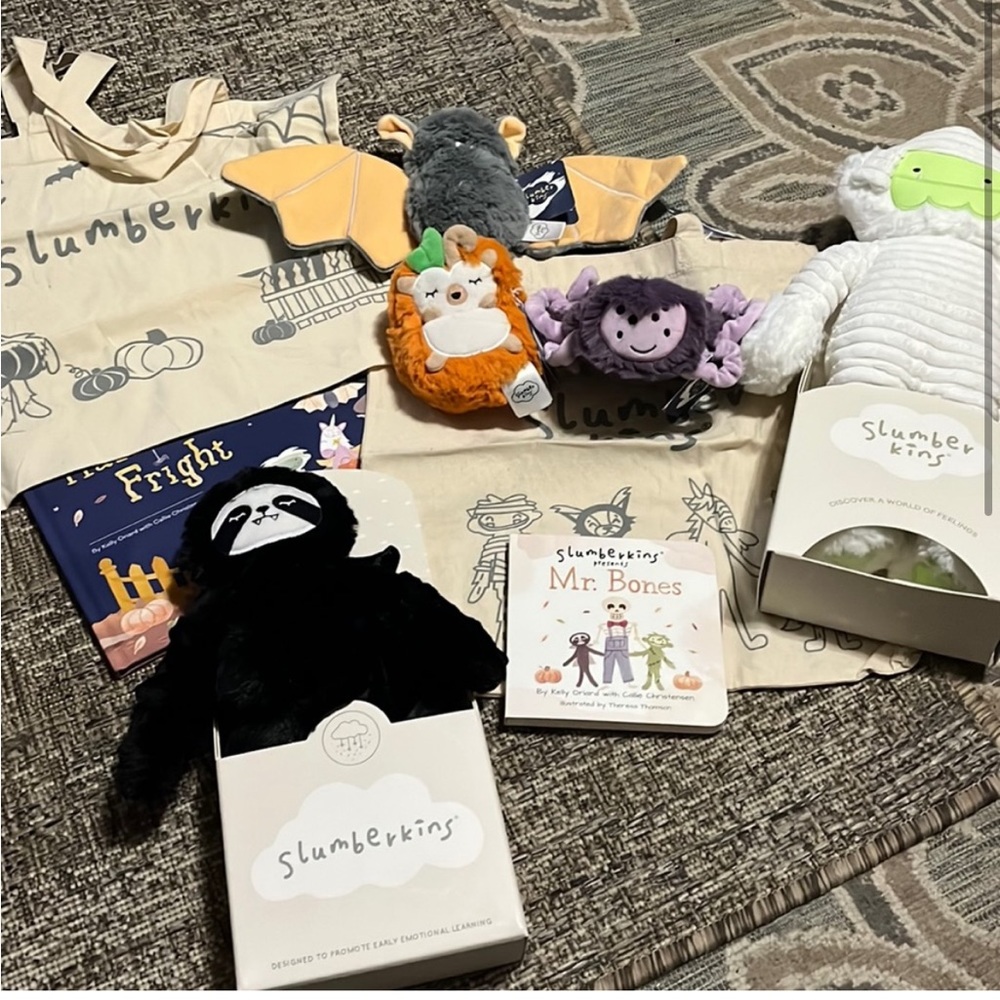 Slumberkins Halloween Bundle All items are New
